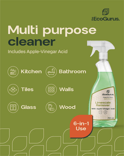 The EcoGurus Multi-Surface Cleaner Limescale Remover