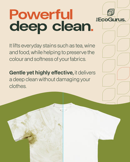 The EcoGurus Non-Bio Laundry Liquid Detergent 2L (40 Washes)