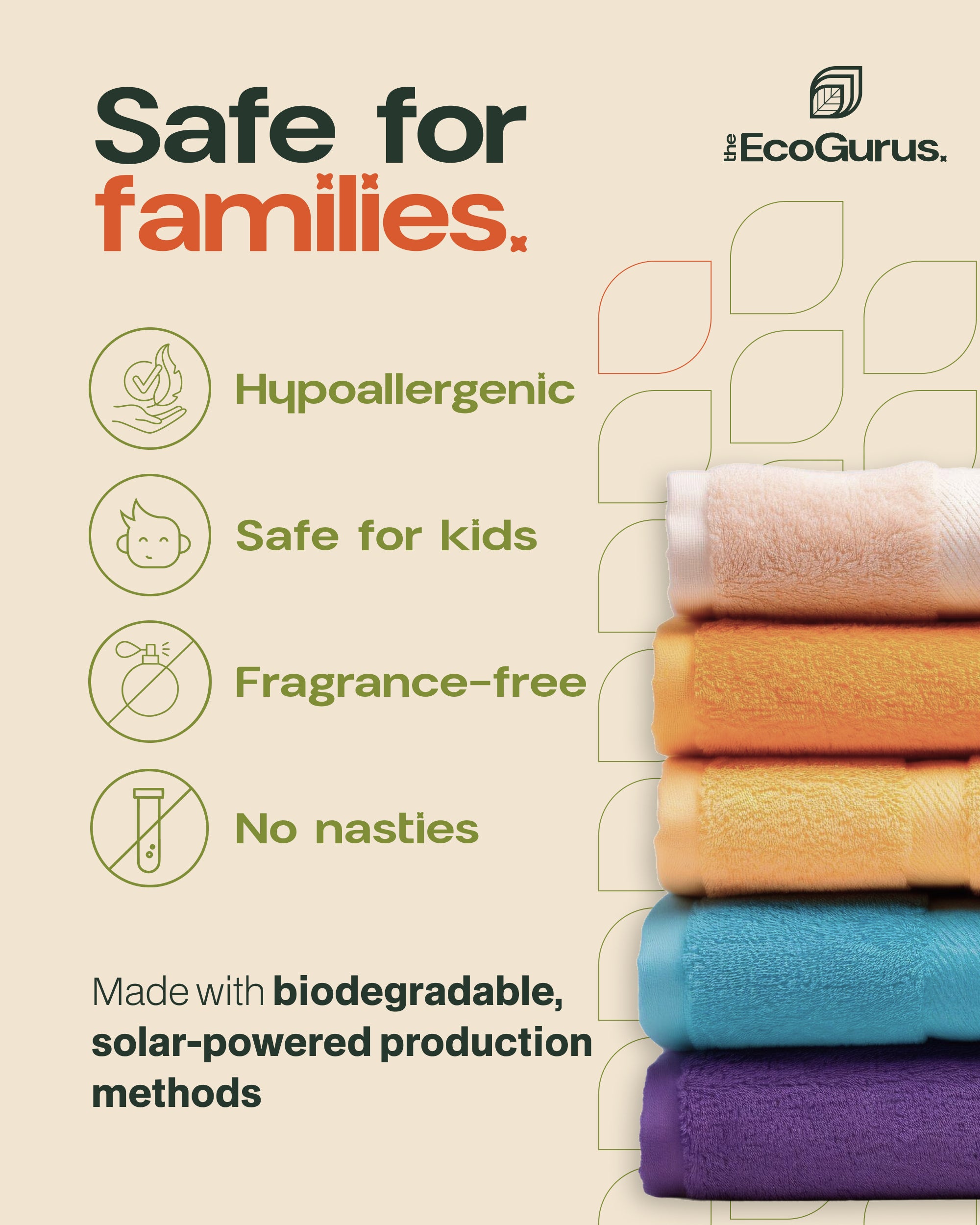 Eco-Friendly Laundry Liquid Detergent Non-Bio 40 washes 2L