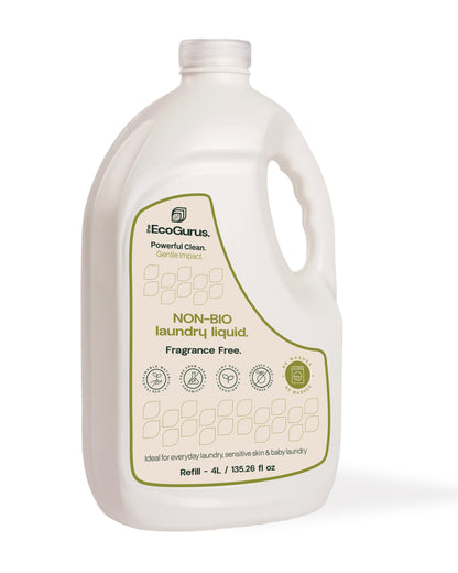The EcoGurus Non-Bio Laundry Liquid Detergent 2L (40 Washes)