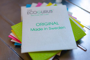 Original Made in Sweden Swedish Dish Cloths by The EcoGurus